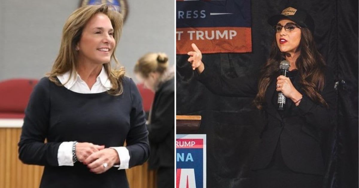 GOP Rep Lisa McClain poked fun at colleague Lauren Boebert in an event for inappropriate public displays of affection at a theatre show in September, last year (@replisamcclain, @laurenboebert/Instagram)