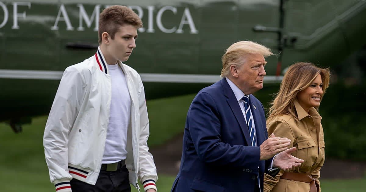 Barron Trump leads a luxurious life (Getty Images)