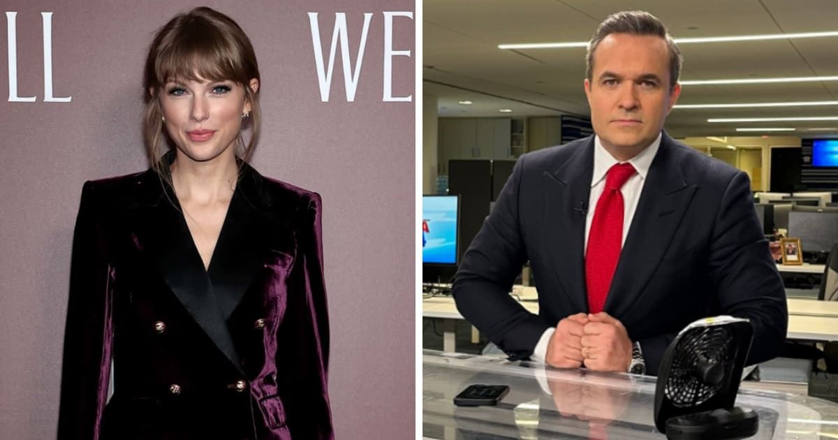 Newsmax host Greg Kelly said Monday that the passion of Taylor Swift's fans constitutes idolatry and is, therefore, a sin (Getty Images)