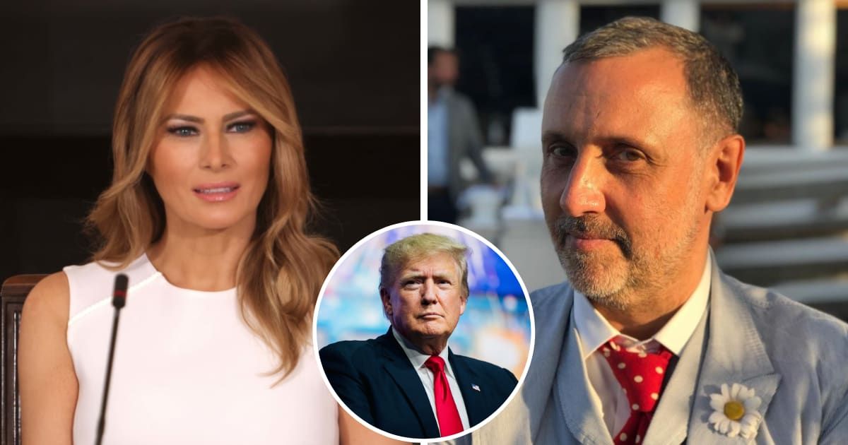 Melania Trump's fashion consultant Herve Pierre Braillard received $371,000 from Donald Trump's PAC since April 2022(Getty Images, @herve_pierre_creative_director/Instagram)