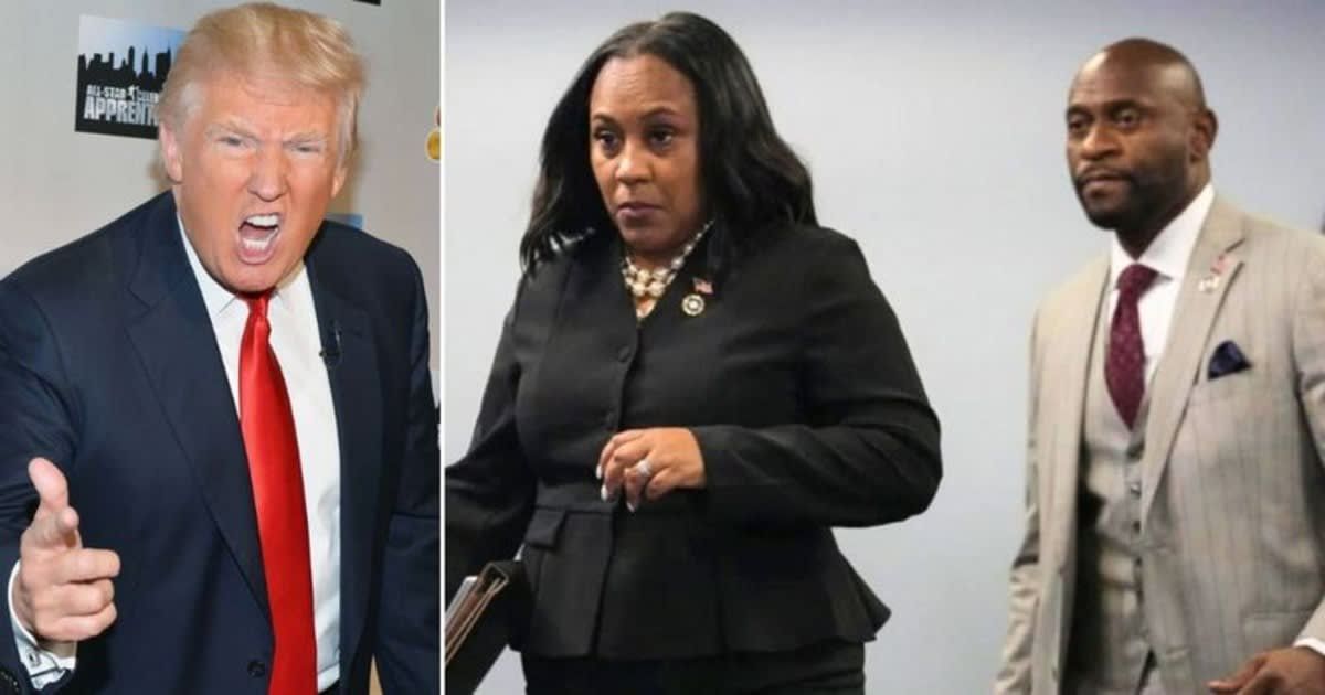 Fulton County DA Fani Willis hired Nathan Wade as special prosecutor in Georgia case against Donald Trump (Getty Images, YouTube/ABC News)