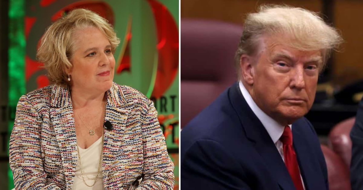 Donald Trump reportedly yelled at his attorney, after she offered Roberta Kaplan's team of opposing legal counsel lunch when they visited Mar-a-Lago to file Trump's deposition (Getty Images)