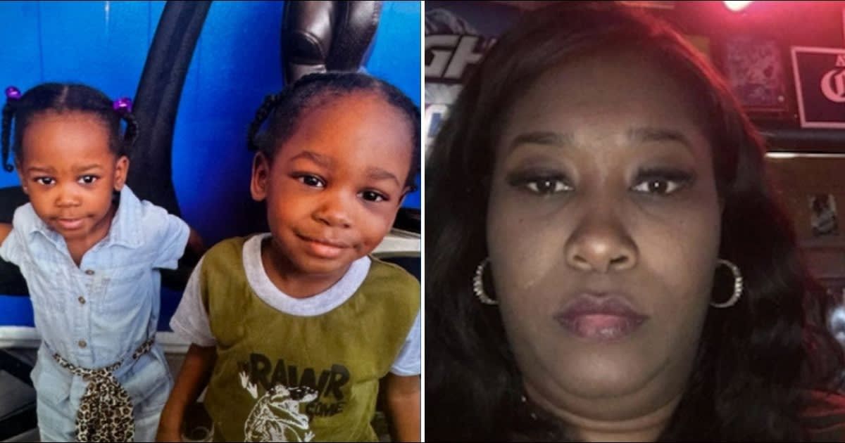 Two fraternal twins were found dead in a car after their mother, Shirlene N Alcime, jumped off the highway and critically injured herself (Nbc6 South Florida/screengrab)