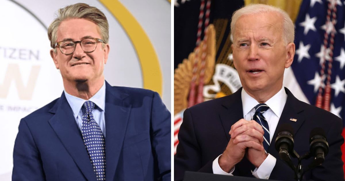 President Joe Biden is allegedly 'obsessed' with 'Morning Joe' (Getty Images)