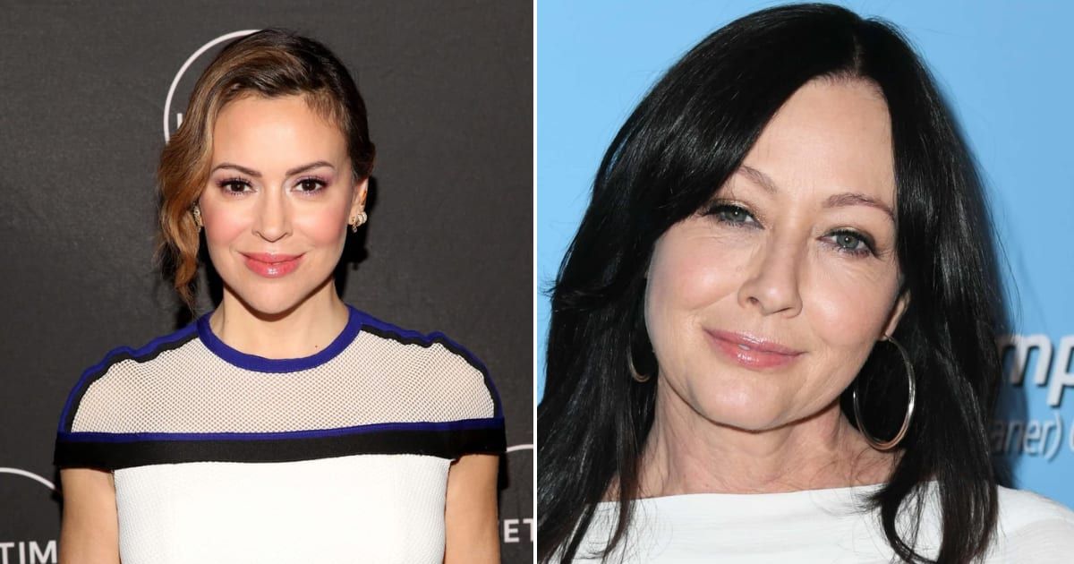 Alyssa Milano spoke out about the controversial claim that she was behind Shannen Doherty’s departure from 'Charmed' (Getty Images)