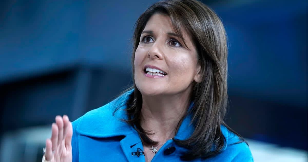 Nikki Haley made a surprise cameo on 'SNL' to admit she should have said slavery was the cause of Civil War the first time (Getty Images)