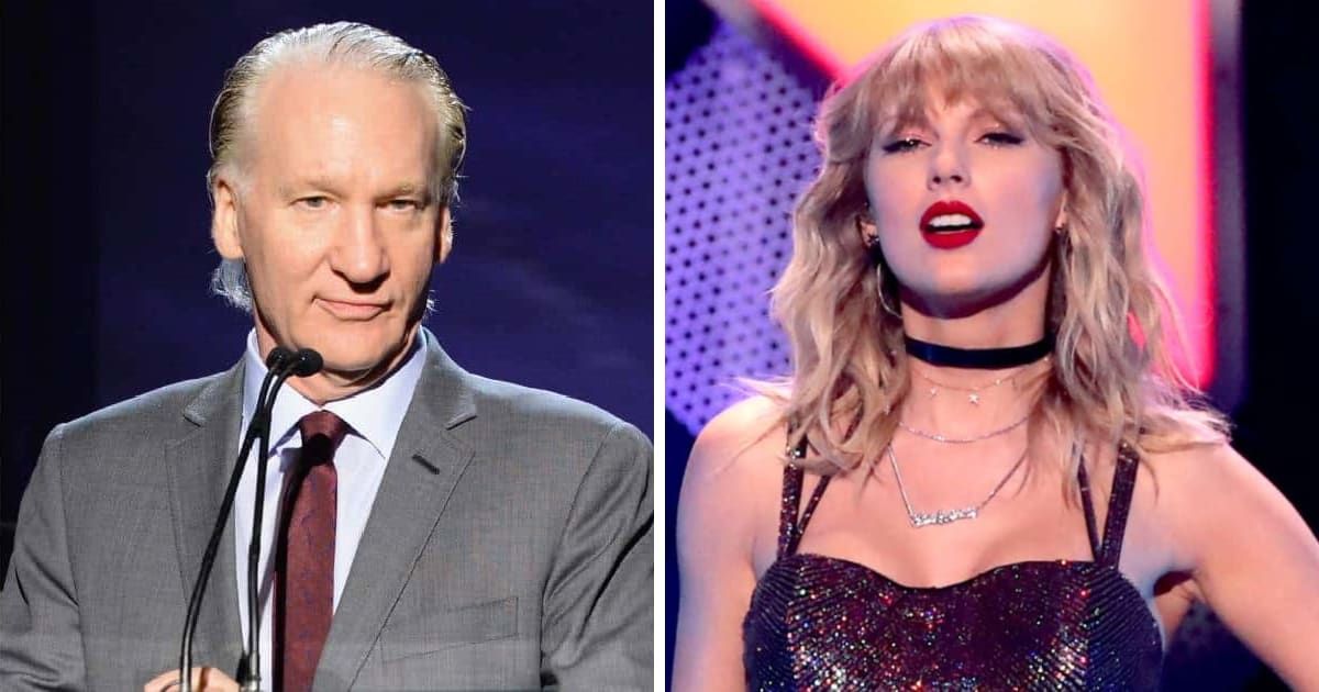 Bill Maher shared his thoughts on the unhinged reactions from conservatives regarding the 2024 Super Bowl and Taylor Swift (Getty Images)