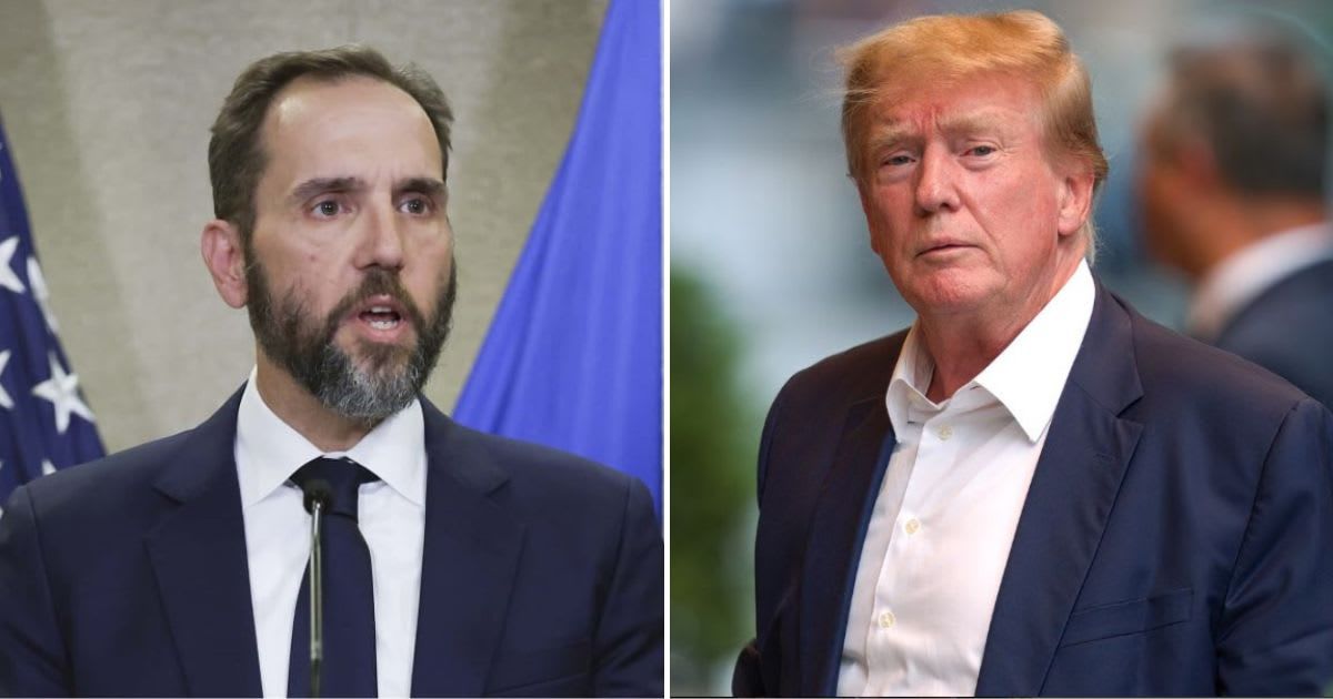 Special Counsel Jack Smith rips Trump attorneys for conspiracy-laden discovery requests in the Mar-a-Lago classified documents case (Getty Images, @euanapolli/Instagram)