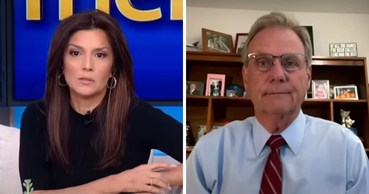 Rachel Campos with Jim Desmond on the February 3, 2024 episode of 'Fox & Friends' (Screengrab/Fox News)