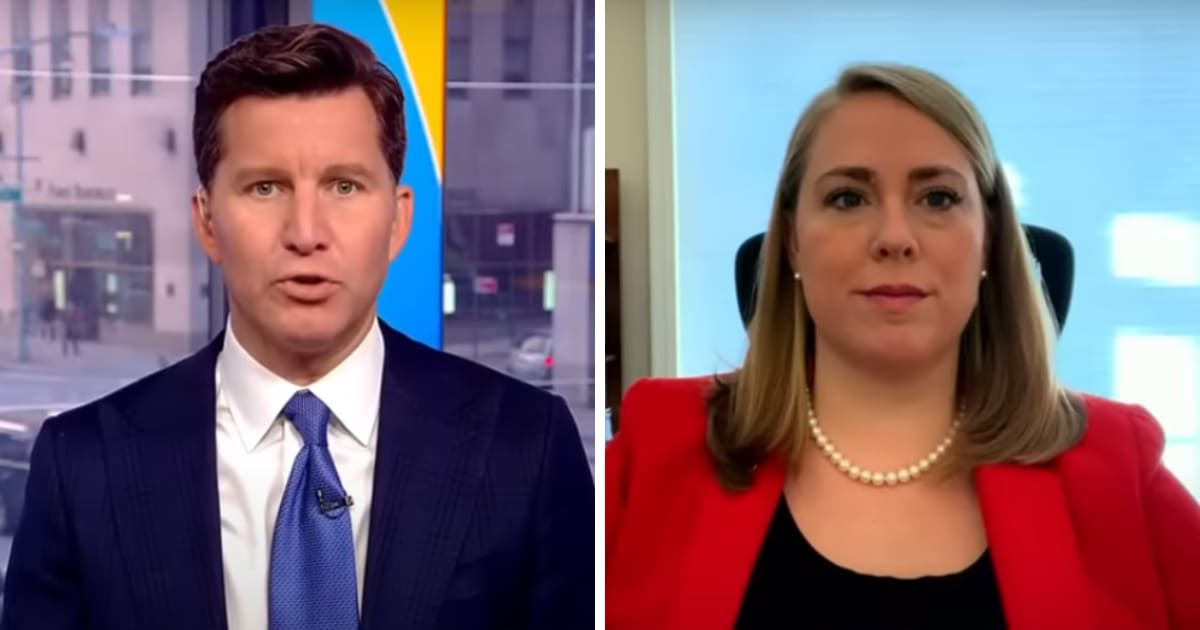 Will Cain with Andrea Lucas on the February 3, 2024 episode of 'Fox & Friends' (Screengrab/Fox News)