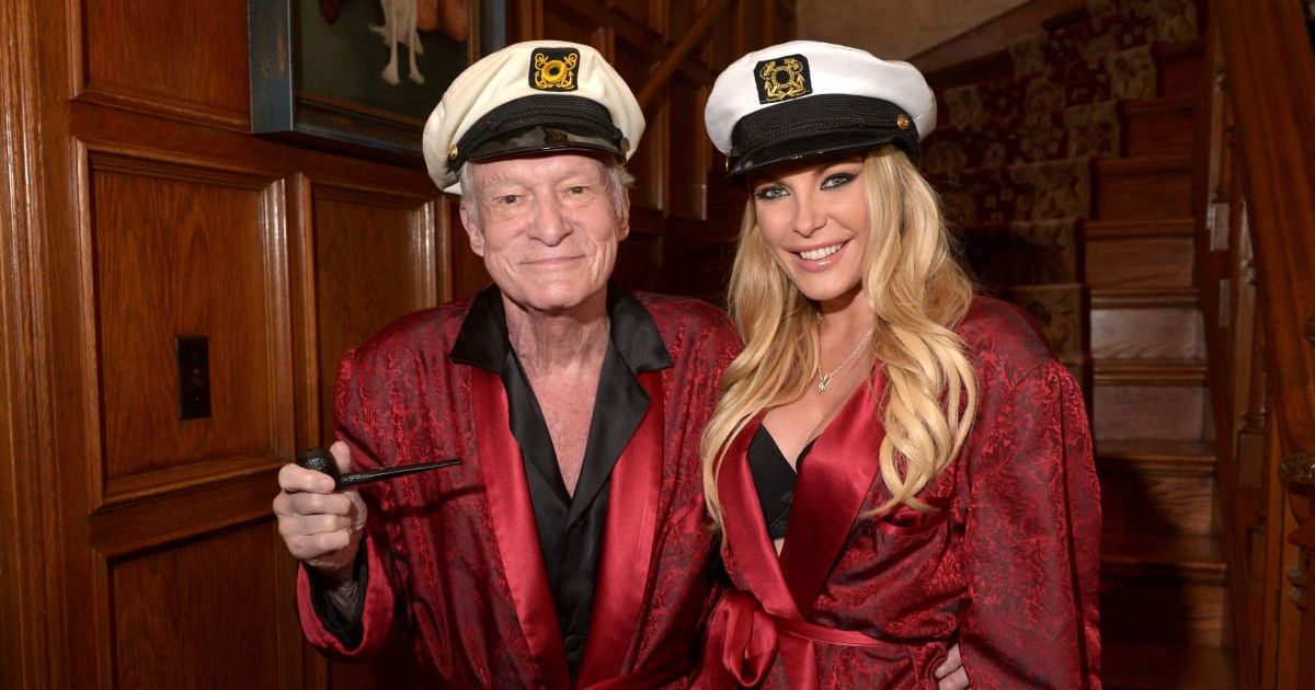 Crystal Hefner recently opened up about her late husband Hugh Hefner's unrealistic expectations (Getty Images)