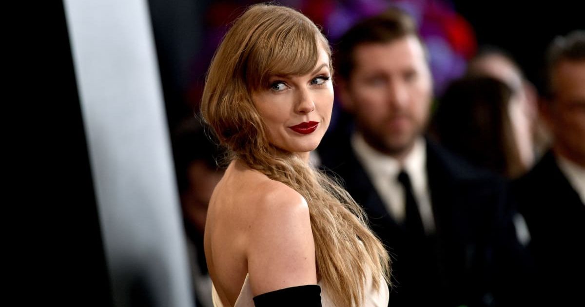 Taylor Swift attends the 66th Grammy Awards at Crypto.com Arena on February 4, 2024, in Los Angeles, California (Lionel Hahn/Getty Images)