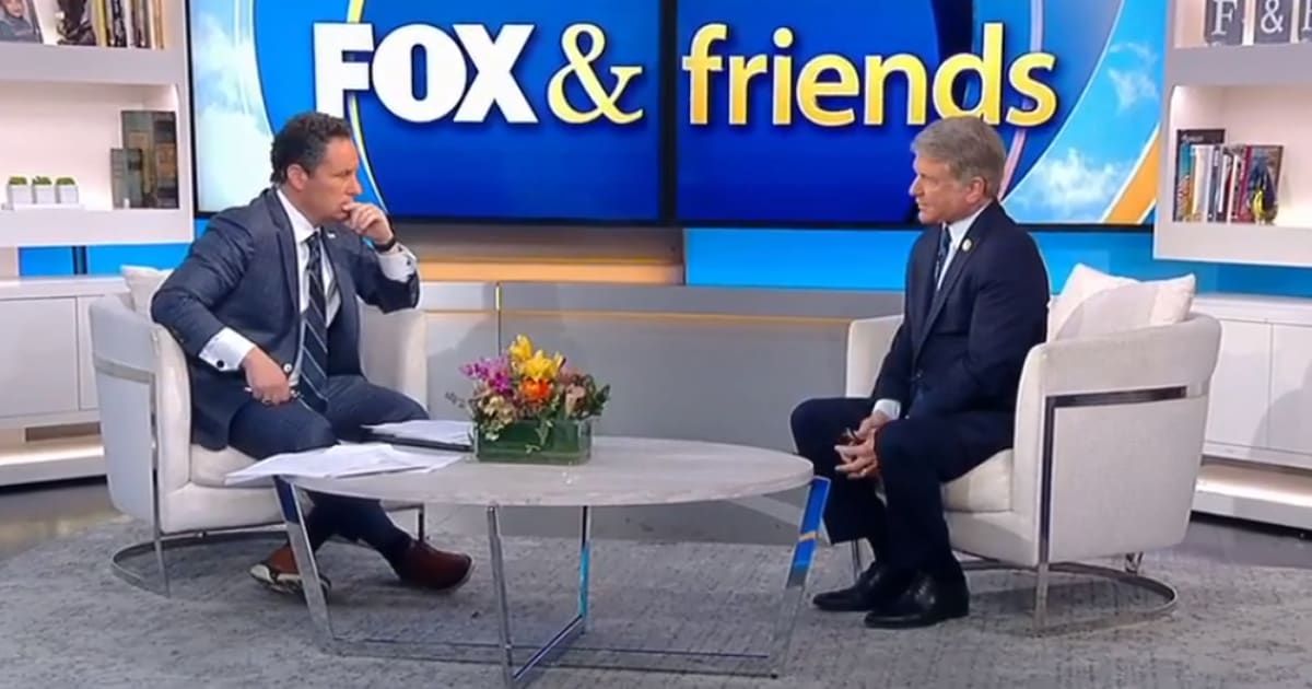 Brian Kilmeade with Michael McCaul on the January 5, 2024 episode of 'Fox & Friends' (Screengrab/Fox News)