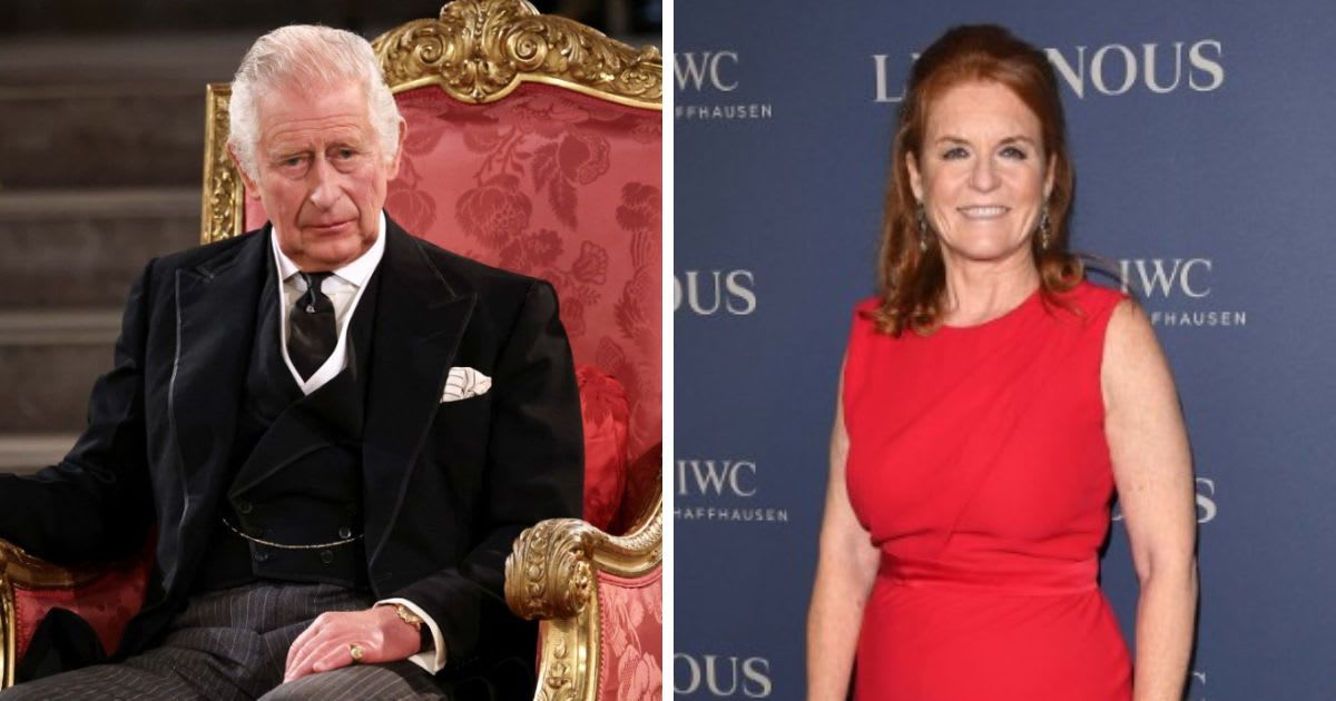 King Charles III and Sarah Ferguson, Duchess of York (Getty Images)