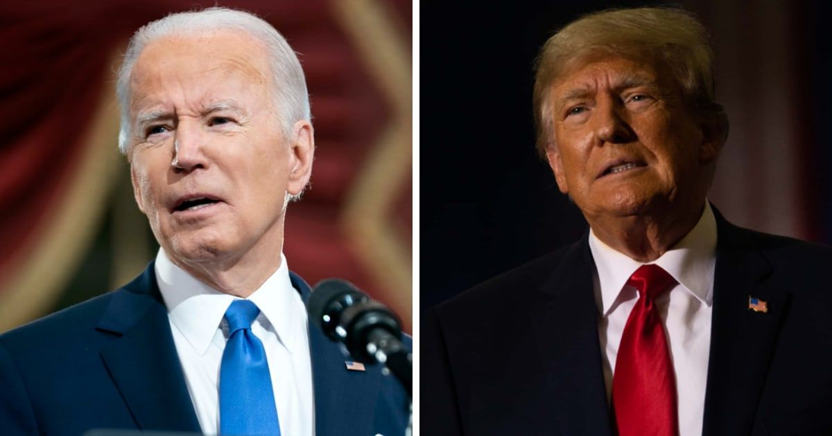 President Joe Biden intensified his attacks on former POTUS Donald Trump and accused him of dividing the country (Getty Images)