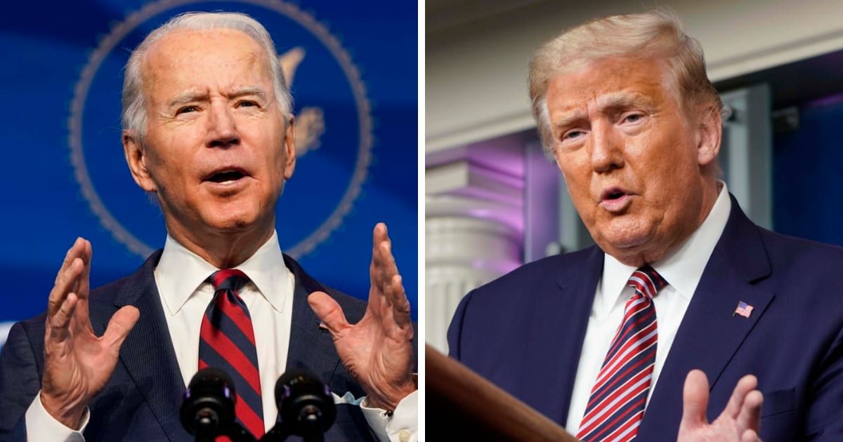 President Joe Biden recently took a dig at Donald Trump's call for debate (Getty Images)