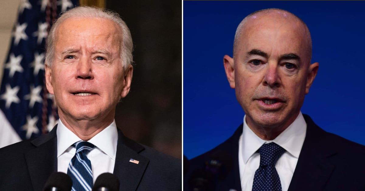 The Biden administration denounced the Republican-led effort to impeach Homeland Secretary Alejandro Mayorkas (Getty Images)