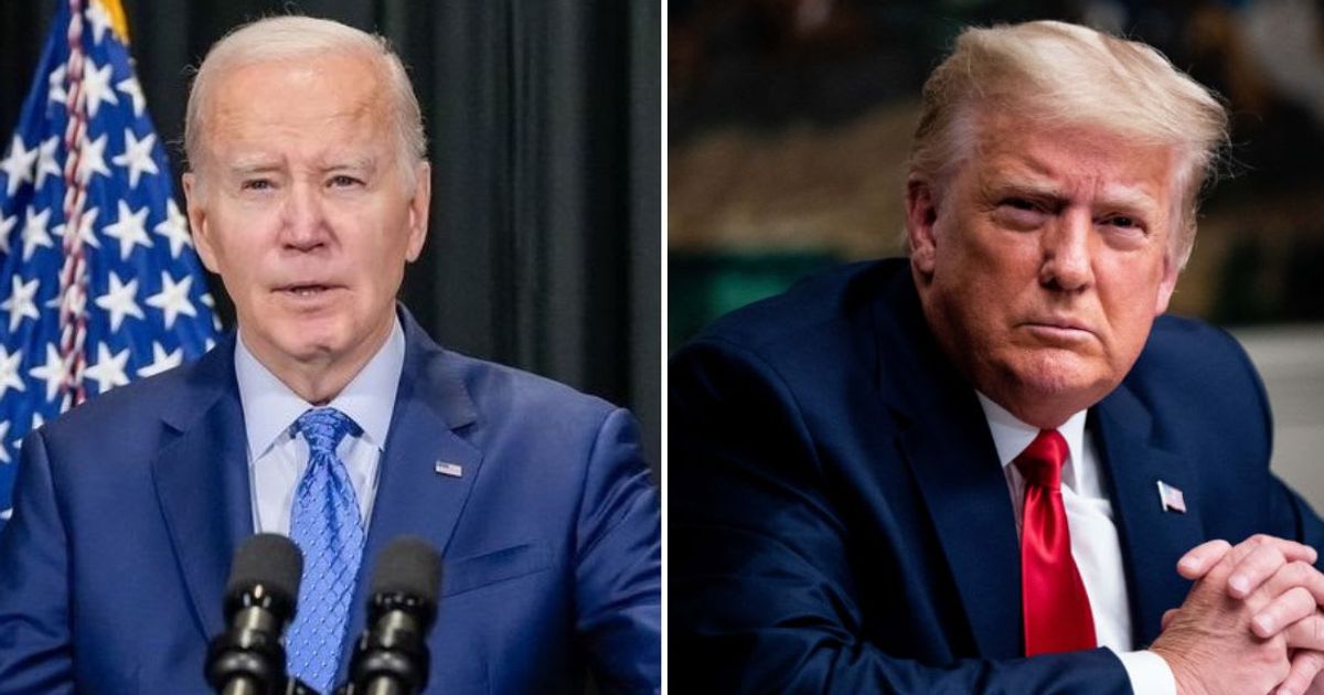 President Joe Biden hits out against his rival Donald Trump and reiterates the call to 'save American democracy' (@potus/Instagram, Getty Images)