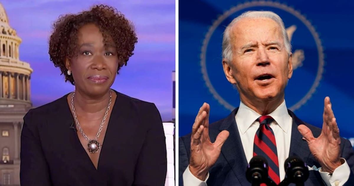 In a recent episode of MSNBC's 'The ReidOut,' Joy Reid reiterated her criticism of President Joe Biden, focusing on the Israel-Hamas conflict (Getty Images)