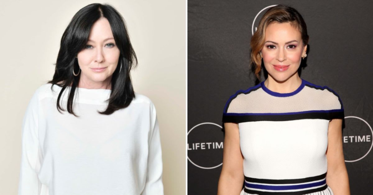 Shannen Doherty responds to Alyssa Milano's denial that she had her removed from 'Charmed' (Getty Images)