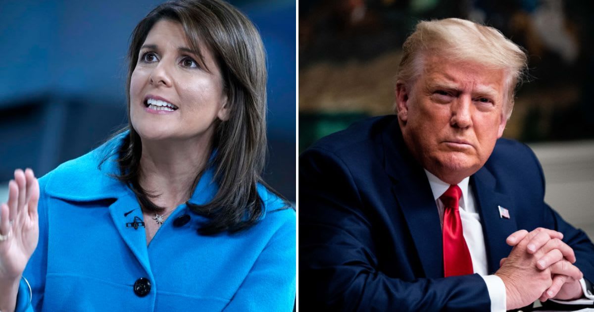 Nikki Haley took to X to criticize former President Donald Trump's affinity towards foreign dictators, calling it 'not normal' (Getty Images)