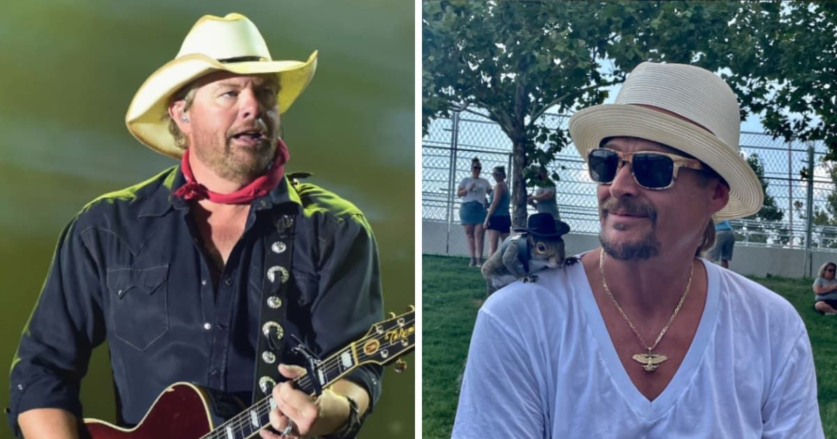 Toby Keith was remembered by Kid Rock on the February 6, 2024 episode of 'Fox & Friends' (Screengrab/ Fox News)