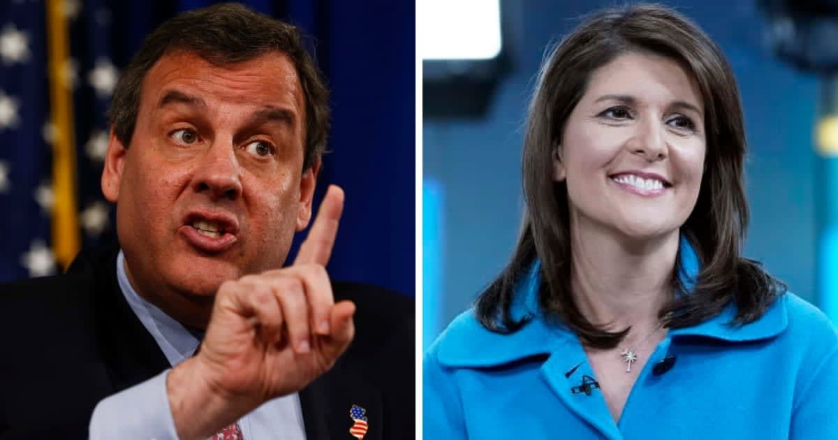 Chris Christie admitted his hot mic comment on Nikki Haley was a mistake (Getty Images)