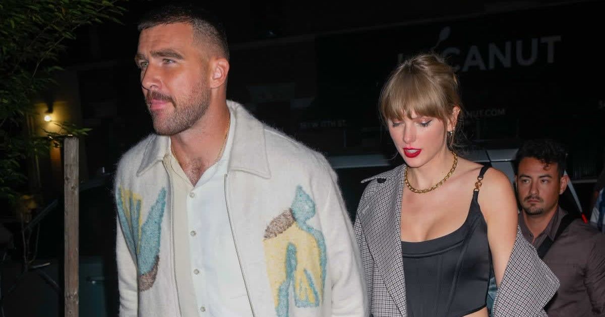 Travis Kelce equates dating Taylor Swift to a 'wild ride' (Photo by MEGA/GC Images)