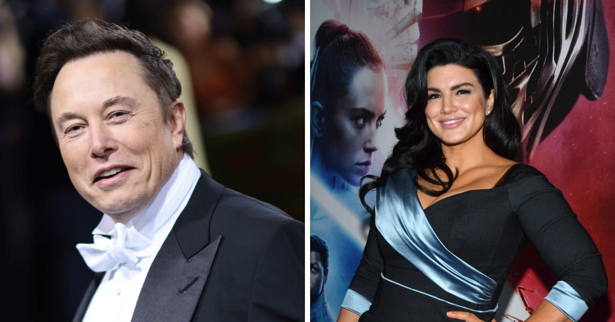 Elon Musk's X is reportedly funding Gina Carano's lawsuit (Getty Images)