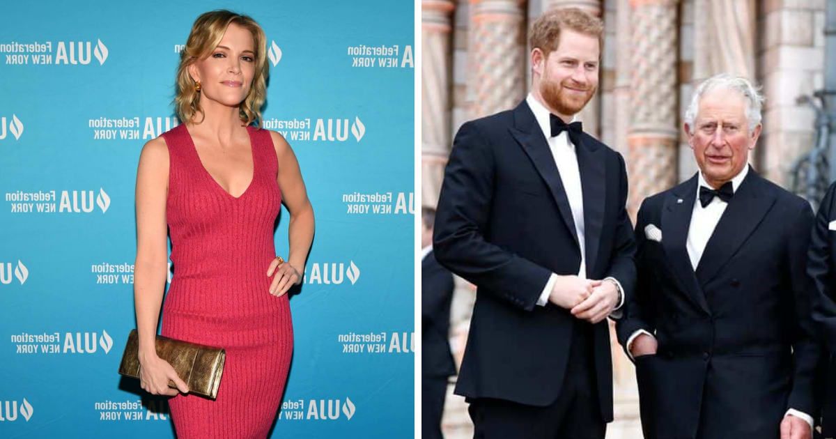 Megyn Kelly questioned Prince Harry's motives for visiting his sick father, King Charles (Getty Images)