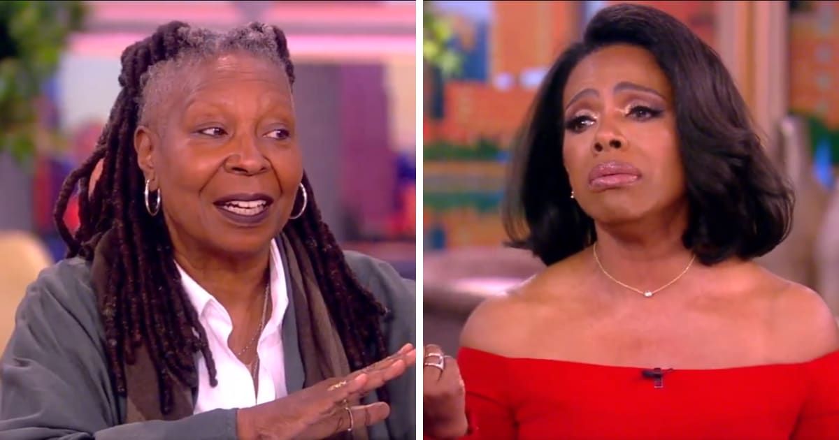 Whoopi Goldberg and Sheryl Lee Ralph on the February 7, 2024 episode of 'The View' (Screengrab/The View/X)