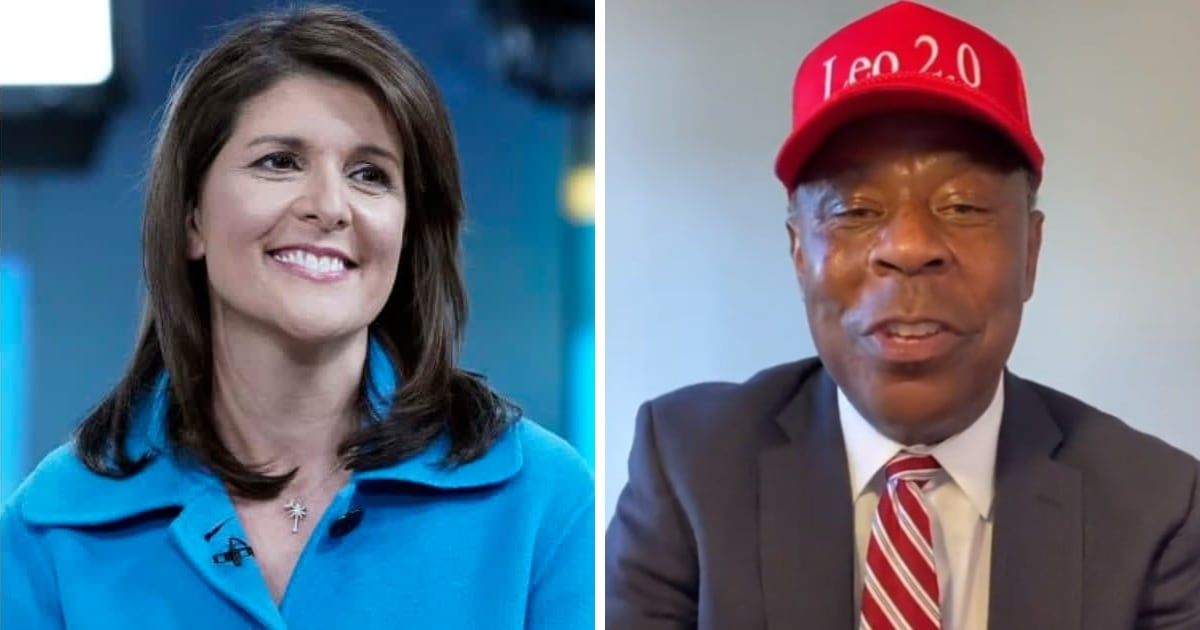 Leo Terrell said in a scorching critique that Nikki Haley always has an 'excuse for her failures' (Getty Images)