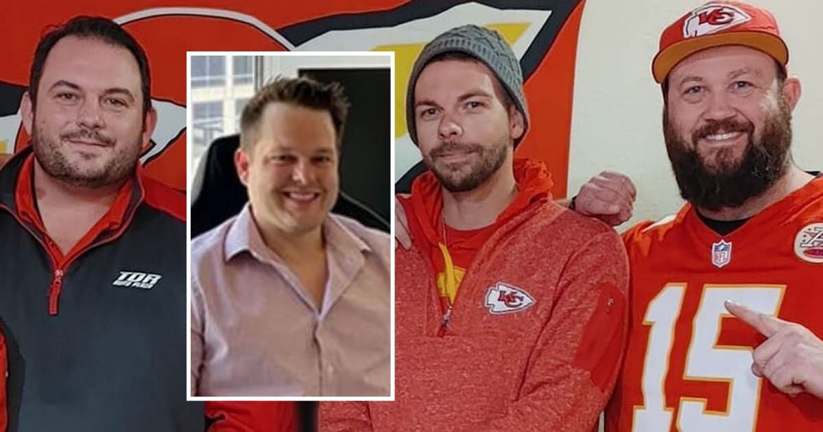 Ricky Johnson, Clayton McGeeney, and David Harrington were last seen alive at Jordan Willis' home on January 7 (FB/IAVI.org)