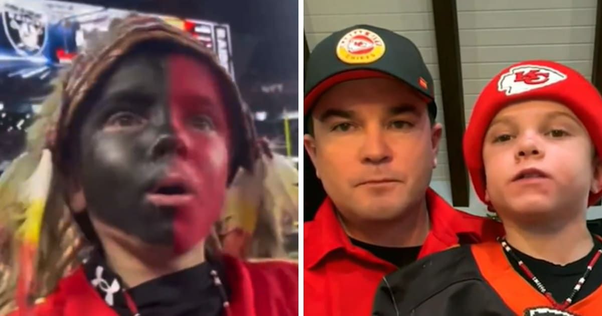 Parents of 9-year-old Kansas City Chiefs fan accused of blackface sue Deadspin for defamation, Internet says 'hope they win'