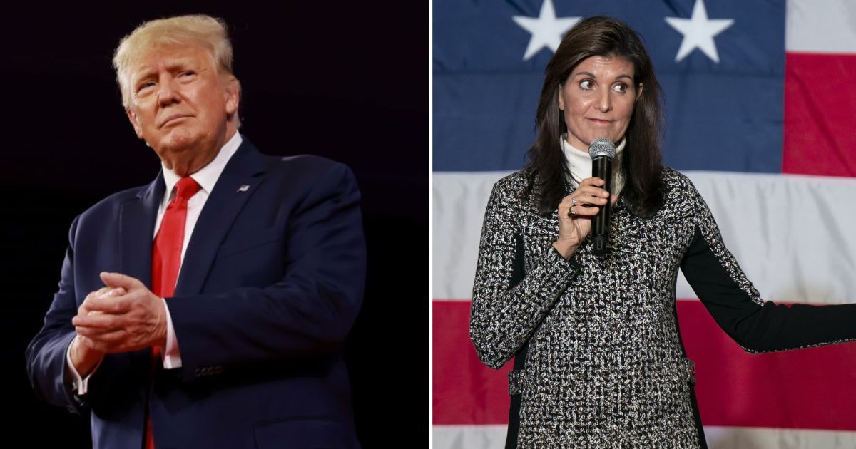Donald Trump emerged victorious in the US Virgin Islands caucus over Nikki Haley (Getty Images)