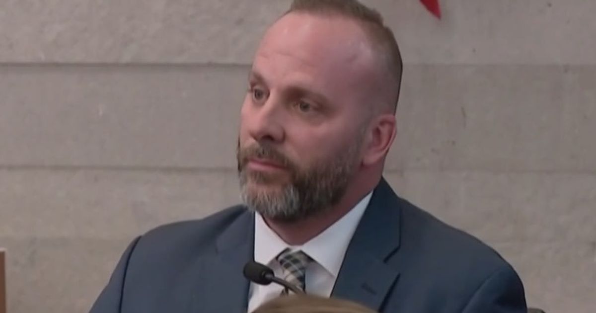 Jason Meade discharged his firearm, striking the 23-year-old Goodson a total of six times (AP/Screengrab)