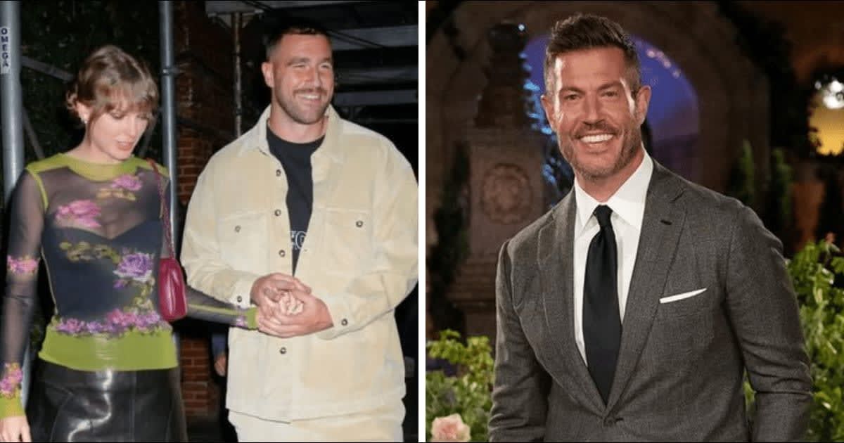 Jesse Palmer admires Taylor Swift and Travis Kelce's romance (GC Images, @jessepalmer/Instagram)