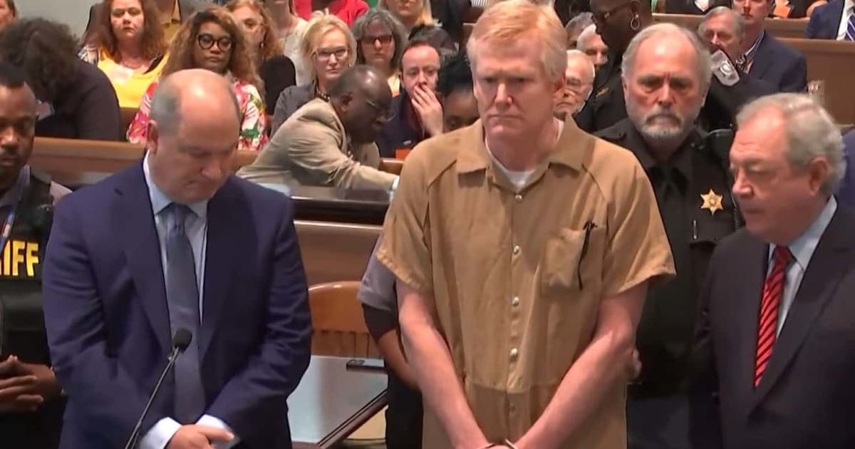Alex Murdaugh was pronounced guilty in the June 2021 murders of his wife and son (Law & Crime/Screengrab)