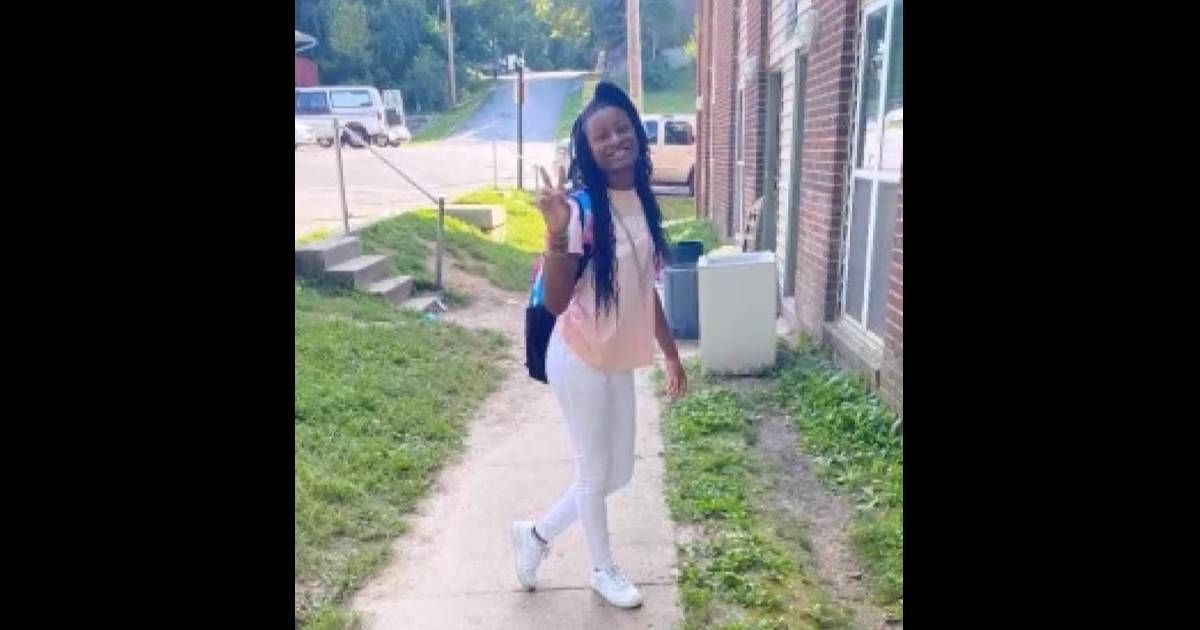 Alton residents express outrage over 13-year-old Ra'Niya Steward's murder (KSDK video screengrab)