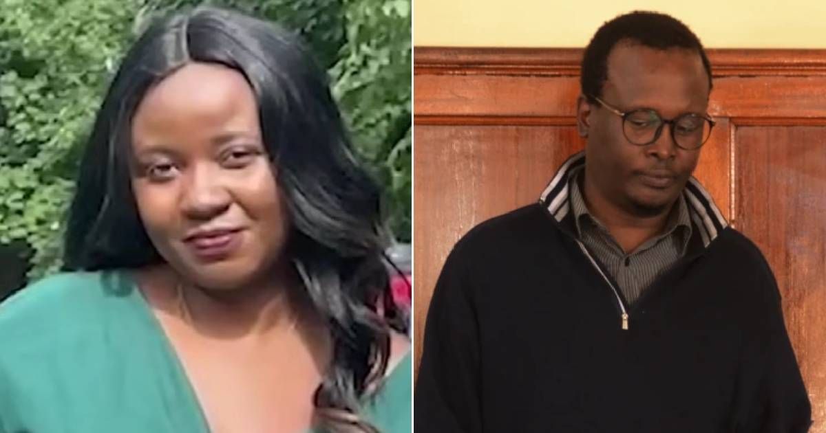 Kevin Adam Kinyanjui Kangethe is accused of killing Margaret Mbitu and hiding her body in a car (WCVB Channel/ YouTube)