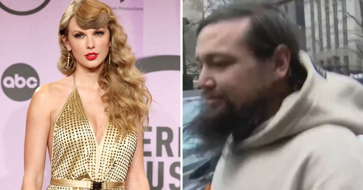 Taylor Swift's stalker David Crowe is ordered to mental health facility (Getty Images, NBC New York video screen grab)