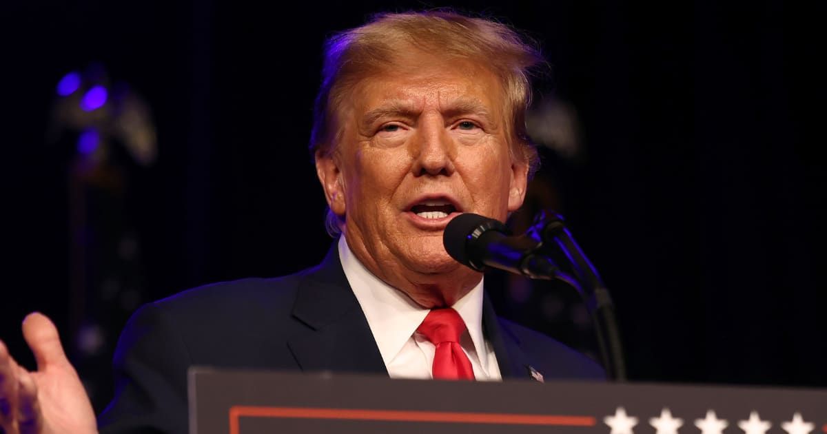 Donald Trump threatened to 'encourage' Russia to attack NATO members if they fail to pay dues (Mario Tama/Getty Images)