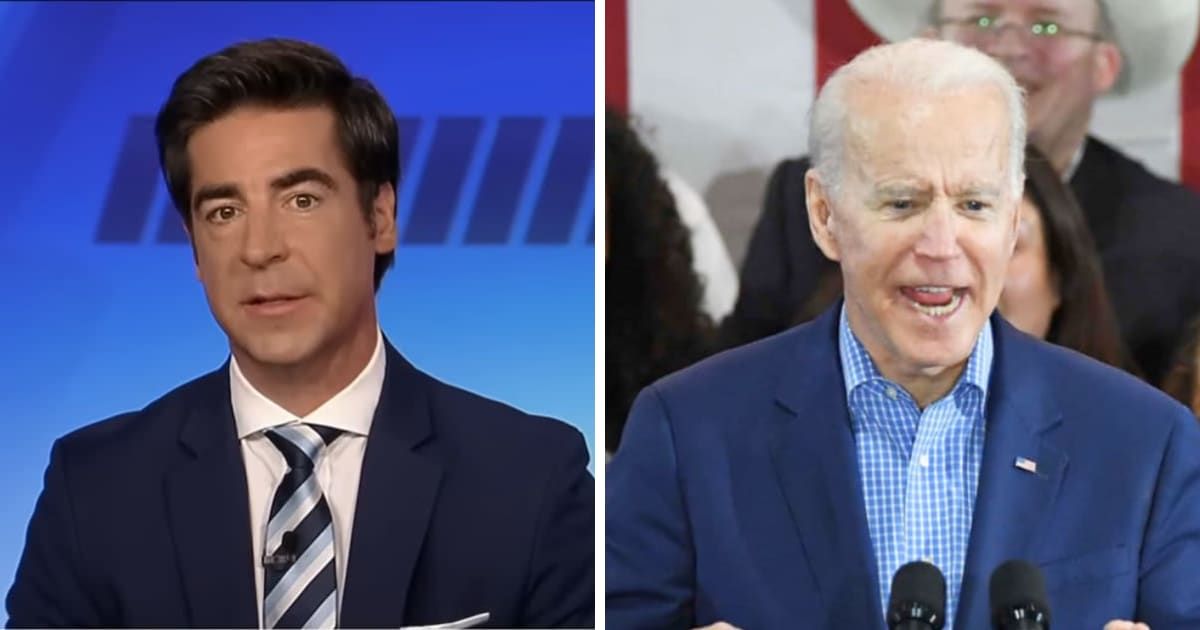 Jesse Watters made the mistake shortly after President Joe Biden held a press conference to address the special counsel’s newly released report (Getty Images)