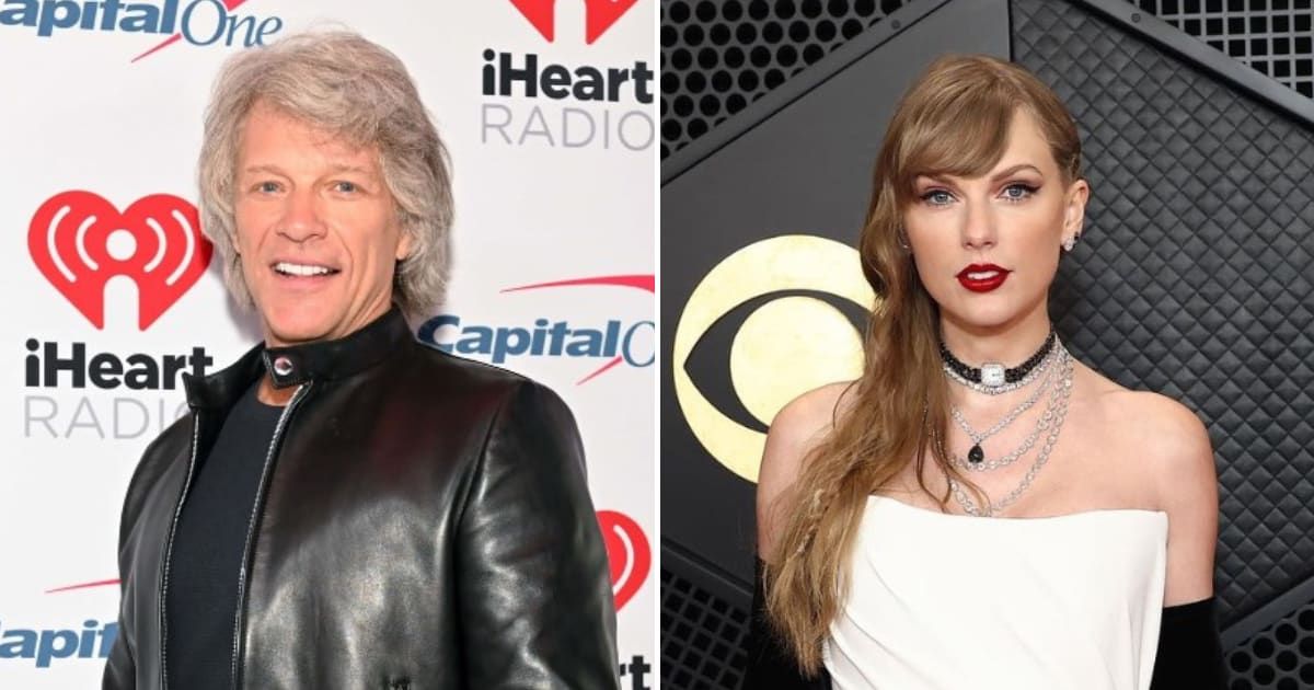 Jon Bon Jovi asserts he didn't have many breakups to draw inspiration for writing songs like Taylor Swift (Getty Images, recordingacademy/Instagram)