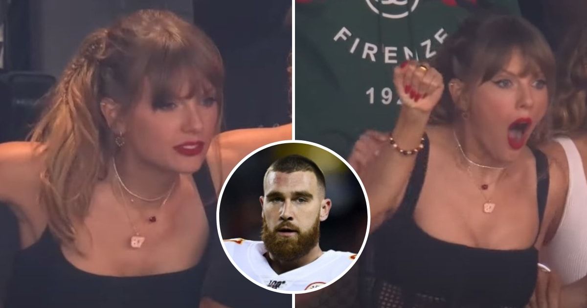 Taylor Swift turns heads with '87' necklace to support Travis Kelce (NFL/YouTube)
