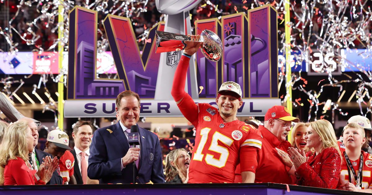 Kansas City Chiefs defeated the San Francisco 49ers 25-22 during Super Bowl LVIII (Jamie Squire/Getty Images)