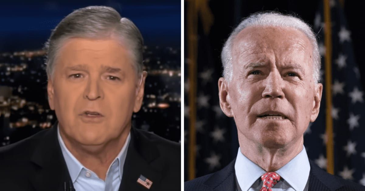 'Go away': Fox News host Sean Hannity slammed as he shares concerns over President Joe Biden's cognitive struggles