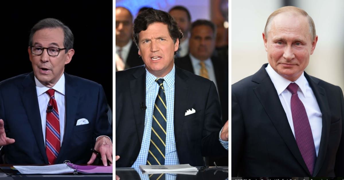 Renowned journalist Chris Wallace didn't hold back in criticizing Tucker Carlson's recent interview with Vladimir Putin (Getty Images)