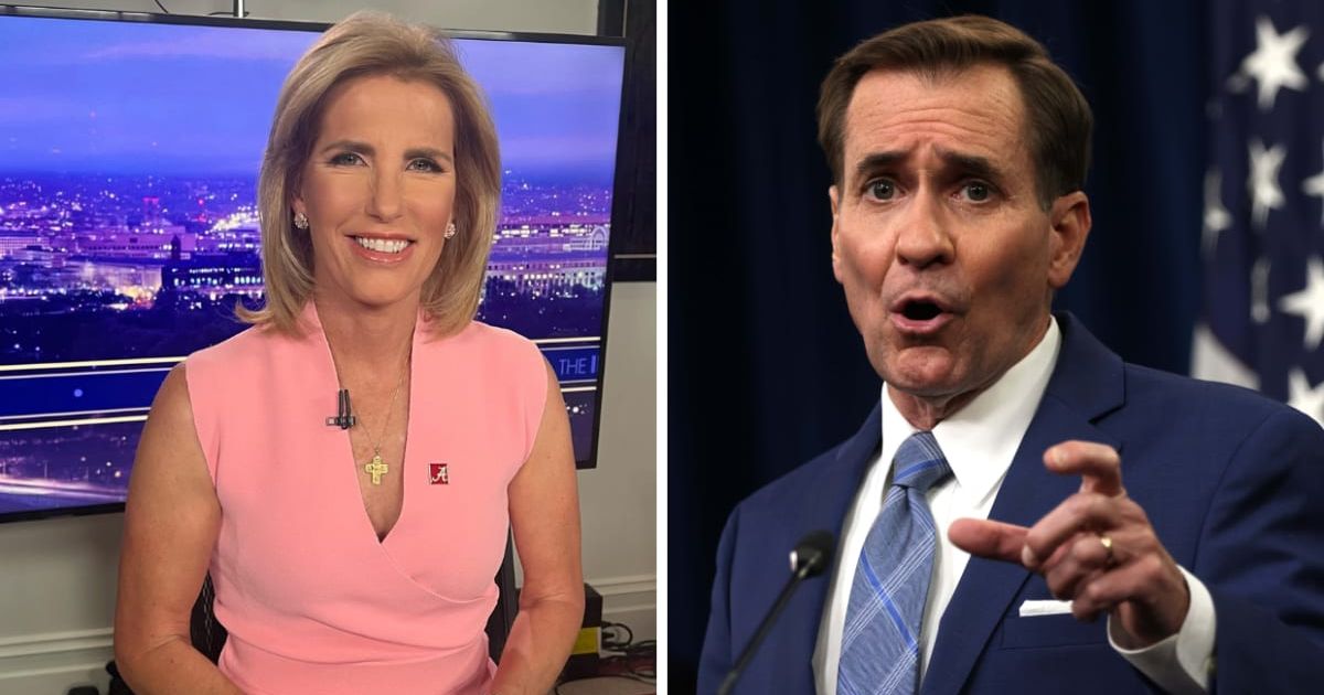 Internet slams John Kirby as Fox News host Laura Ingraham calls him ‘real press secretary’ following his expanded White House role