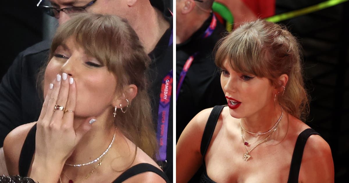 From air kisses to the number '87' necklace, Taylor Swift's best Super Bowl moments (Rob Carr, Harry How/Getty Images)